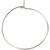 Creolen, 8 St�ck, Durchmesser 20 mm, Versilbert