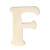 Rayher Holz-Buchstaben, 4 cm, F - F
