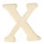 Rayher Holz-Buchstaben, 4 cm, X - X