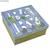 SALE Pappmach�-Dose quadrat, 16x16x6 cm, BABY