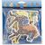 Steckplatten, 6 St�ck, Ente, Elefant, Giraffe, B�r, Pferd und Fisch, Gr��e 10x11-13x16,5 cm Bild 2