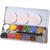 Eulenspiegel Gesichtsschminke, Farbmix, 12 Farben Metall-Palette Bild 2