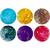 Sequin Clay / Modelliermasse transparent mit Pailletten, 6 Dosen � 60 g Bild 4