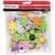 Moosgummi-Aufkleber, 100 St�ck, Gr��e 10-60 mm, Dicke 2 mm, Sortierte Farben Bild 2
