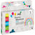 NEU Kreul 5er Junior Set Textil Marker / Stoffmalstift, Medium, 2-4 mm - 5er Set Junior f�r helle Stoffe