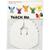 Engel aus Pappe, 25 St�ck, H�he 10,5 cm, Durchmesser 7 cm, 230 g, Wei� Bild 2