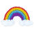 Blanko-Motiv Regenbogen aus Fotokarton, 300g/qm, 20 St�ck, 24 x 18 cm Bild 2