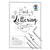 Handlettering Papier, Tonkarton Wei�, 200g/qm, 25 Blatt, DIN A4