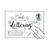 Handlettering Papier, Tonkarton Wei�, 200g/qm, 25 Blatt, DIN A6