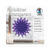 Faltbl�tter Transparentpapier, 14 x 14 cm, 42g/qm, 100 Blatt, Violett
