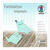 Faltbl�tter intensiv 100 Blatt, 20x20cm, hellblau - Hellblau