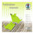 Faltbl�tter intensiv 100 Blatt, 20x20cm, hellgr�n - Hellgr�n