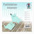 Faltbl�tter intensiv 100 Blatt, 15x15cm, hellblau - Hellblau