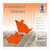 NEU Faltbl�tter intensiv 100 Blatt, 15x15cm, Orange - Orange