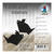 NEU Faltbl�tter intensiv 100 Blatt, 10x10cm, Schwarz - Schwarz
