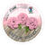 Faltbl�tter Rund, intensiv durchgef�rbt, 100 Blatt, � 12 cm, 65g/qm, Rosa