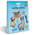 Diamond Painting Bastelset f�r Sticker mit Zubeh�r, Tierische Freunde