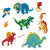 Diamond Painting Bastelset f�r Sticker mit Zubeh�r, Dinos Bild 4