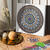 Diamond Painting Set Mandala, 30 x 30 cm Keilrahmen mit Zubeh�r, Blau-Wei�-Gelb Bild 3