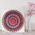 Diamond Painting Set Mandala, 30 x 30 cm Keilrahmen mit Zubeh�r, Gelb-Lila-Pink Bild 3