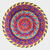 Diamond Painting Set Mandala, 30 x 30 cm Keilrahmen mit Zubeh�r, Gelb-Lila-Pink Bild 4