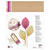 Naturpapier-Komposition Bud, mit getrockneten Bl�ten, 23 x 33 cm, 10 Blatt sortiert Bild 2