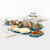 SALE Pappmach� Tablett-Set, 3 verschiedene Gr��en Bild 2