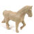 Pappmach�-Figur, Gr��e: ca. 12cm, Motiv: Pferd