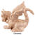 NEU Pappmach�-Figur, Drache, 12 x 6,3 x 10,2 cm