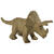 NEU Pappmach�-Figur, Dinosaurier / Triceratops, 19 x 6 x 9 cm