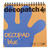 SALE Decopad, 12 x 4 Bl�tter, 15cm x 15 cm, blau