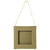 Pappmach�-Rahmen, ca. 8x8cm, Ausschnitt: Quadrat - Pappmach� mit Quadrat-Ausschnitt, 8x8 cm
