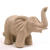 Pappmach�-Figur, Elefant, 21x17x12cm