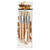 NEU Pinsel f�r Kinder, Nr. 15, L 18,5+19,5 cm, B 11+17 mm, 4 Stk.