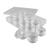 NEU Acryldosen f�r 10 ml Inhalt, Ma�e: 20 x 35 mm, 12 St�ck