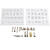 SALE Brennspitzen-Set, 5 Motivaufs�tze, 4 Schreibspitzen, 1 Messerspitze und Schablonen