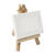 NEU Mini-Staffelei mit Leinwand, Wei�, Leinwand 8 x 6 x 1 cm, Staffelei: 11,5 x 8 cm, 1 St�ck