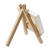 NEU Mini-Staffelei mit Leinwand, Wei�, Leinwand 8 x 6 x 1 cm, Staffelei: 11,5 x 8 cm, 1 St�ck Bild 2