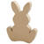 Osterhase aus Pappmach�, 18 cm x 2,5 cm