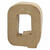 NEU Papp-Buchstabe, 10 cm, St�rke 1,7 cm, natur, Q - Buchstabe Q