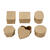 NEU Mini-Schachteln 6 St�ck sortiert, H�he: 3 cm, Ma�e: 4-6 cm