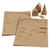 SALE Adventskalender H�uschen aus Karton, naturbraun, 24 Teile Bild 3