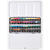 NEU Aquarellkasten Metall, Art Aqua Standard-Farben, gef�llt mit 48x 1/2 N�pfchen