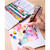 NEU Aquarellkasten Metall, Art Aqua Standard-Farben, gef�llt mit 48x 1/2 N�pfchen Bild 5