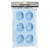 NEU Silikonform Oval, H 2,5 cm, L 28 cm, B 16 cm, Lochgr��e 7,8 x 6,1 cm, 100 ml, 1 Stk.