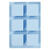 NEU Silikonform Quadrat, H 2,5 cm, L 21,5 cm, B 14,5 cm, Lochgr��e 5 x 5 cm, 60 ml, 1 Stk. Bild 3