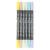 NEU Colortime Dual-Filzstifte, Pastellfarben, Strichst�rke 2,3+3,6 mm, 6 Stk. Bild 2