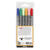 NEU Filzmarker / Dual-Filzstifte, Standard-Farben, Strichst�rke 2,3+3,6 mm, 6 Stk. Bild 2