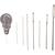 Sticken Nadelsatz / Sticknadeln, L�nge 3,8 -7 cm