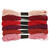 NEU Stickgarn-Set, Rot-T�ne, St�rke 1 mm, 6 x 1 m Bild 2